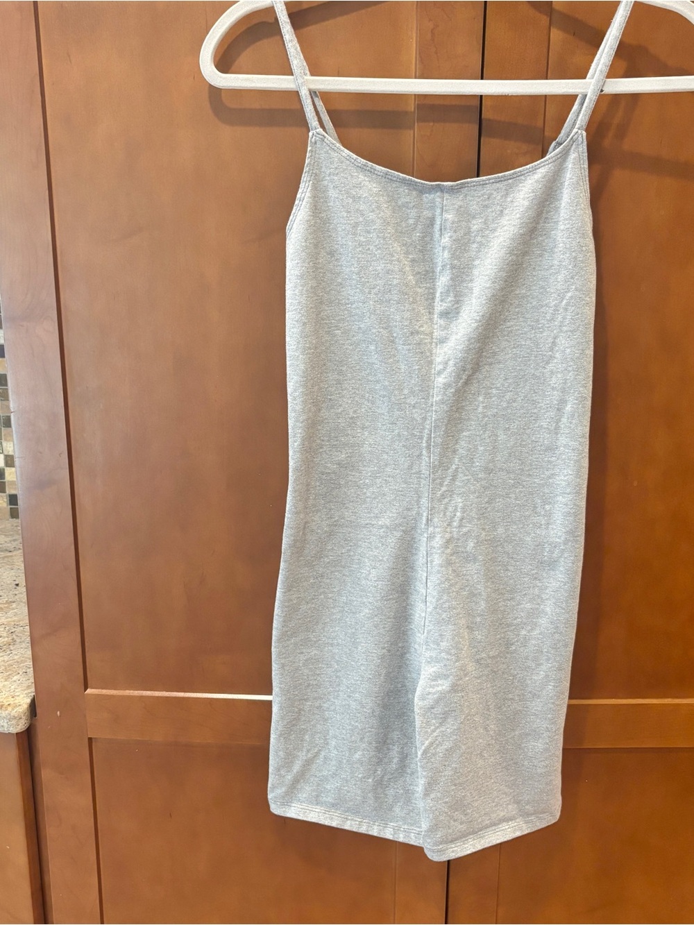 UO Out From Under Grey Cutout Romper